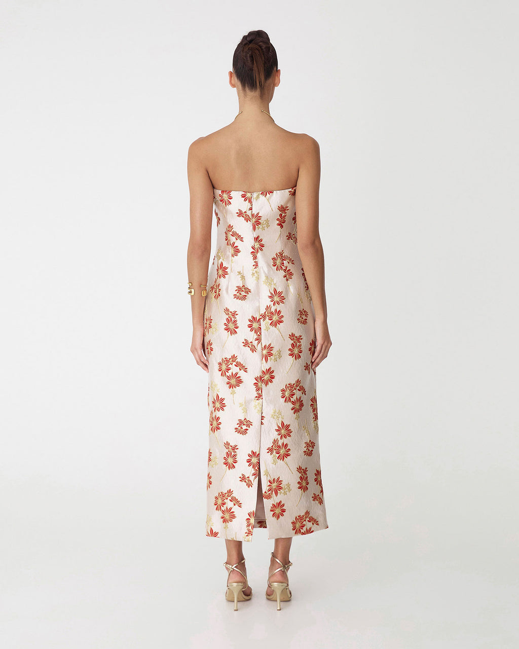 Priya Strapless Column Dress