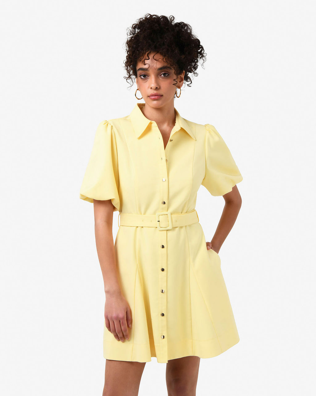 Amera Belted Mini Dress