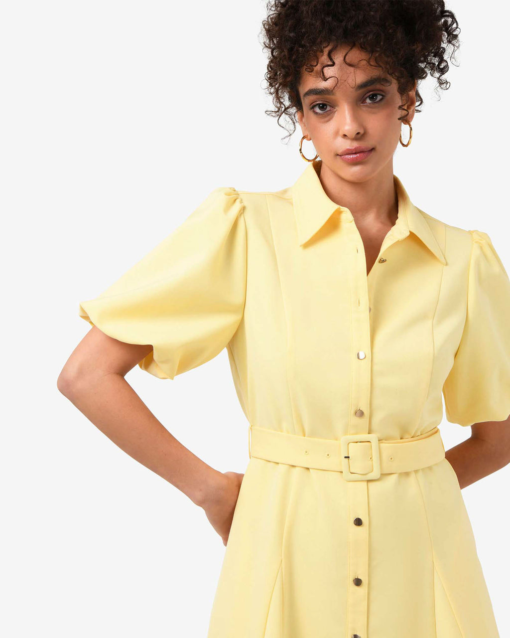 Amera Belted Mini Dress