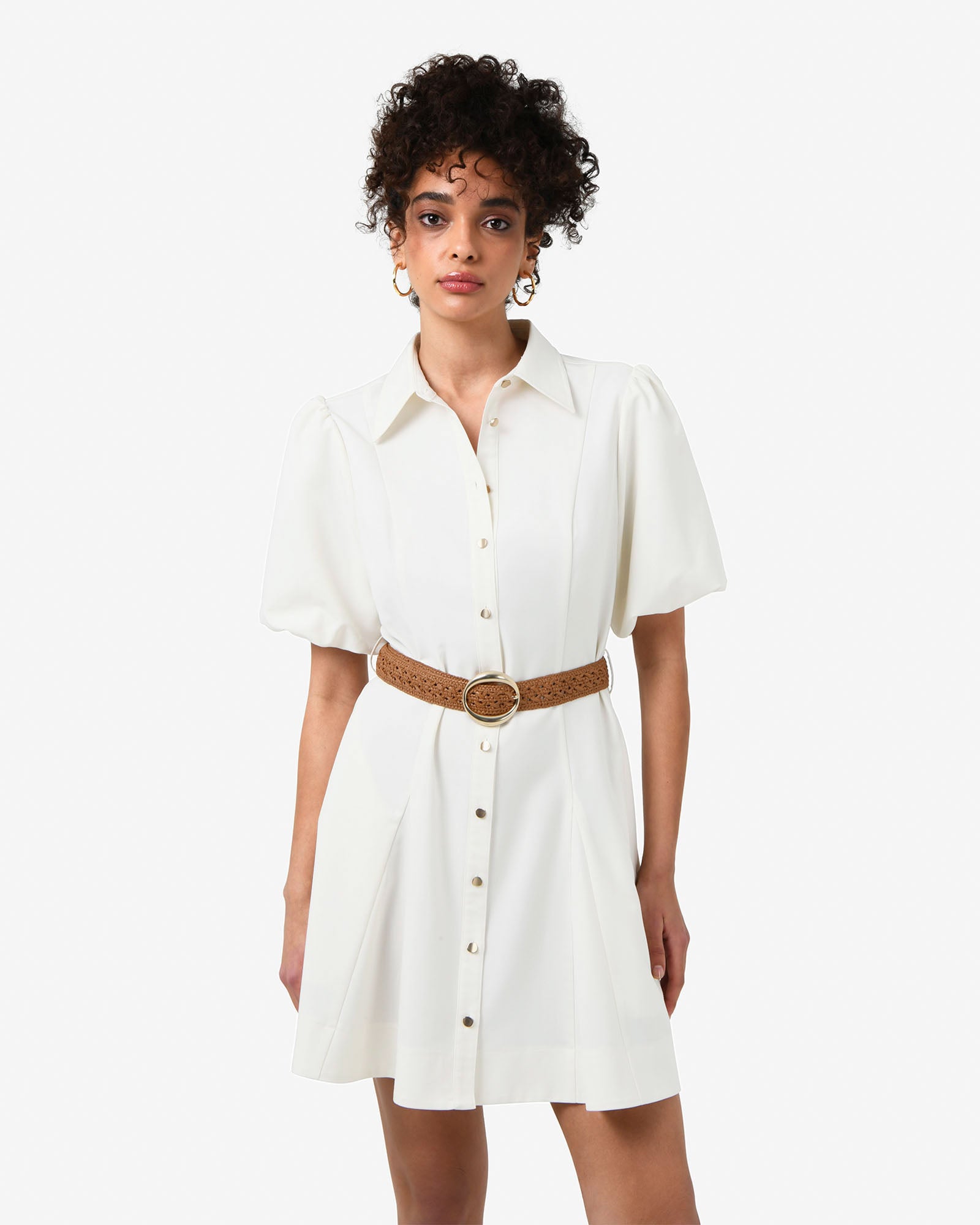 Amera Belted Mini Dress