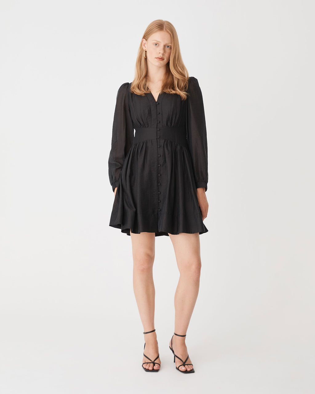 Paloma V-Neck Mini Dress