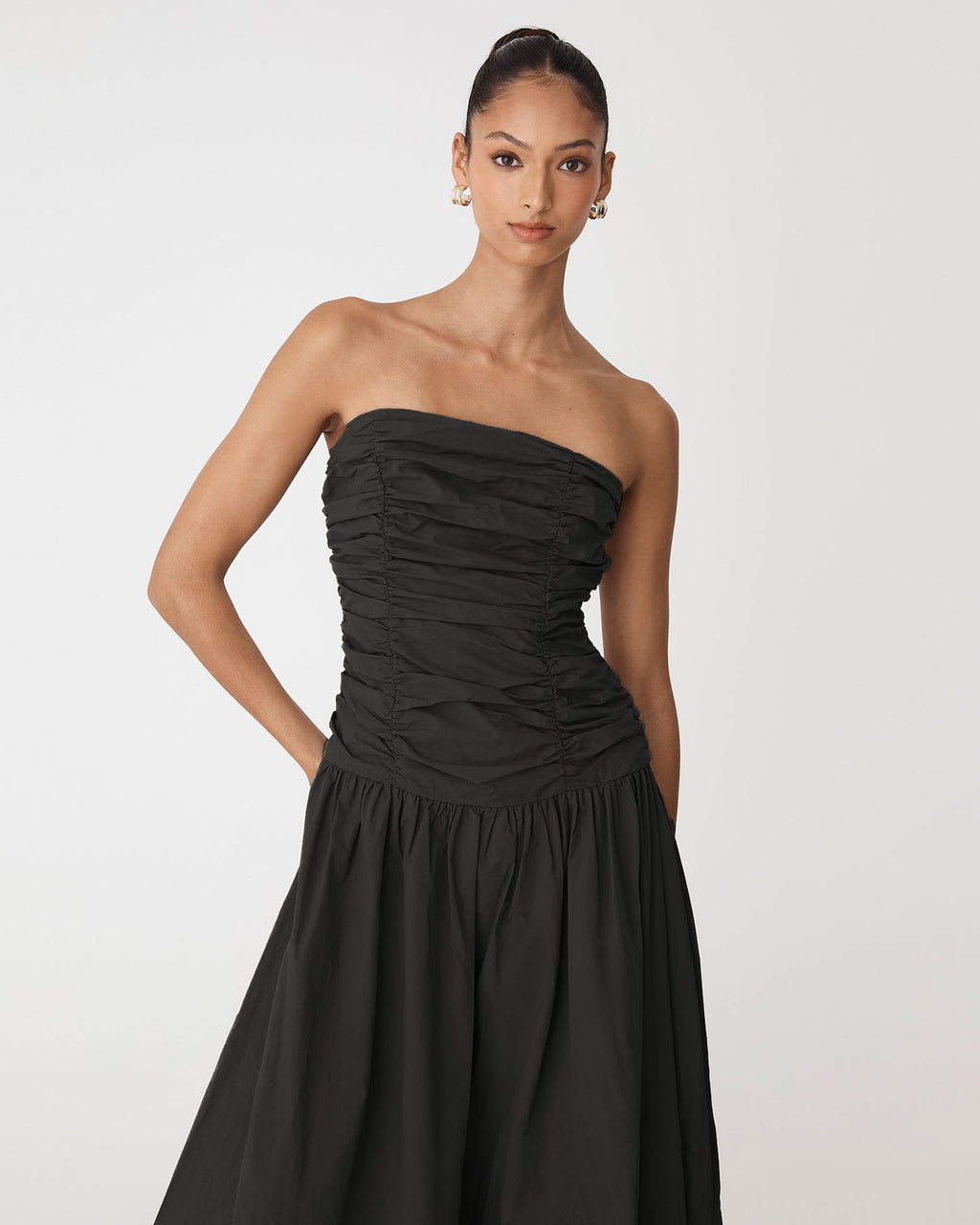 Cathy Cotton Modal Midi Dress