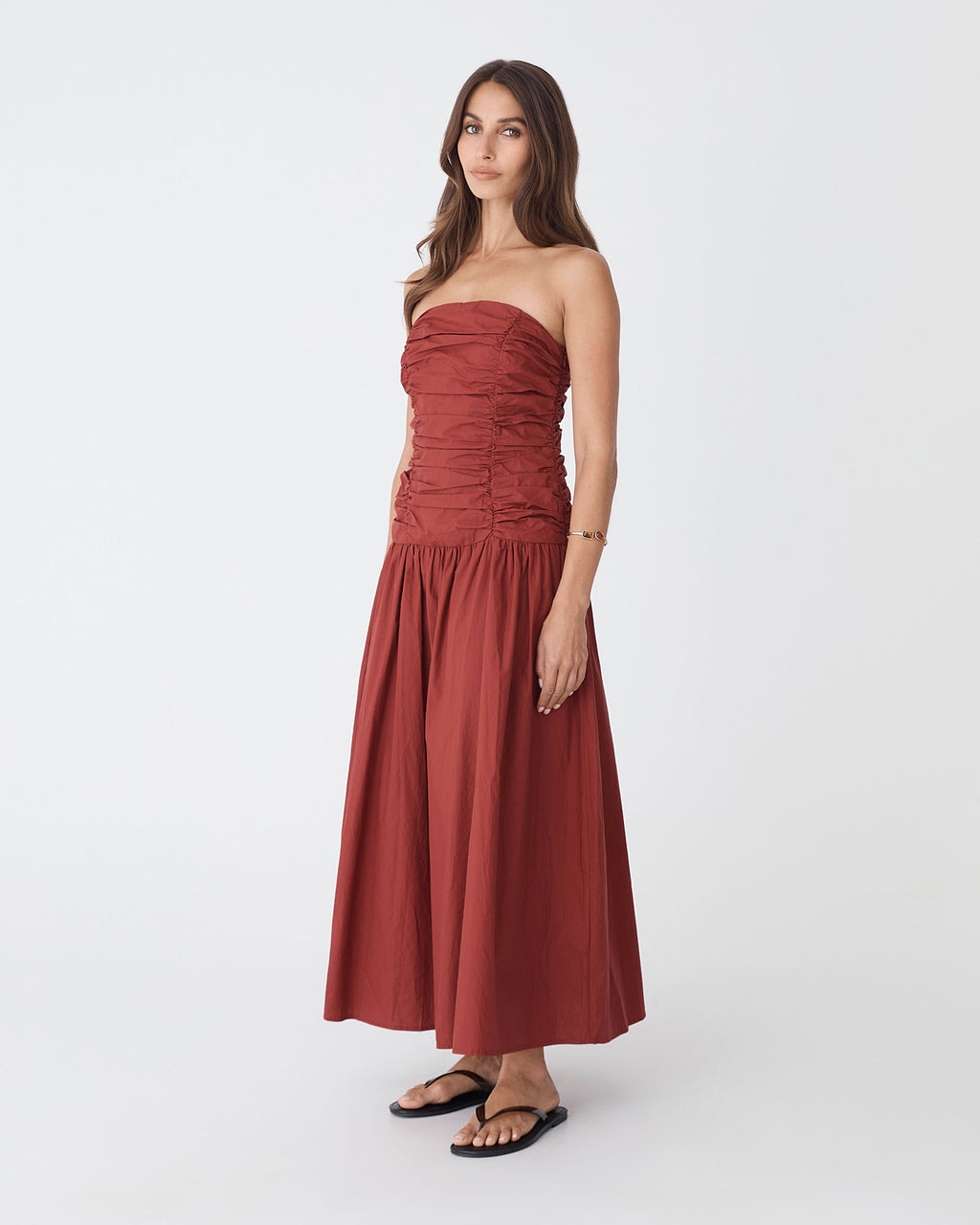 Cathy Cotton Modal Midi Dress