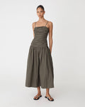 Cathy Cotton Modal Midi Dress