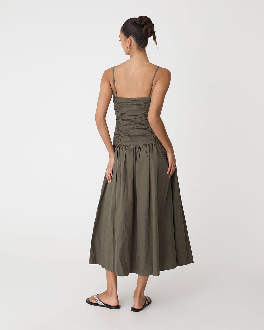 Cathy Cotton Modal Midi Dress