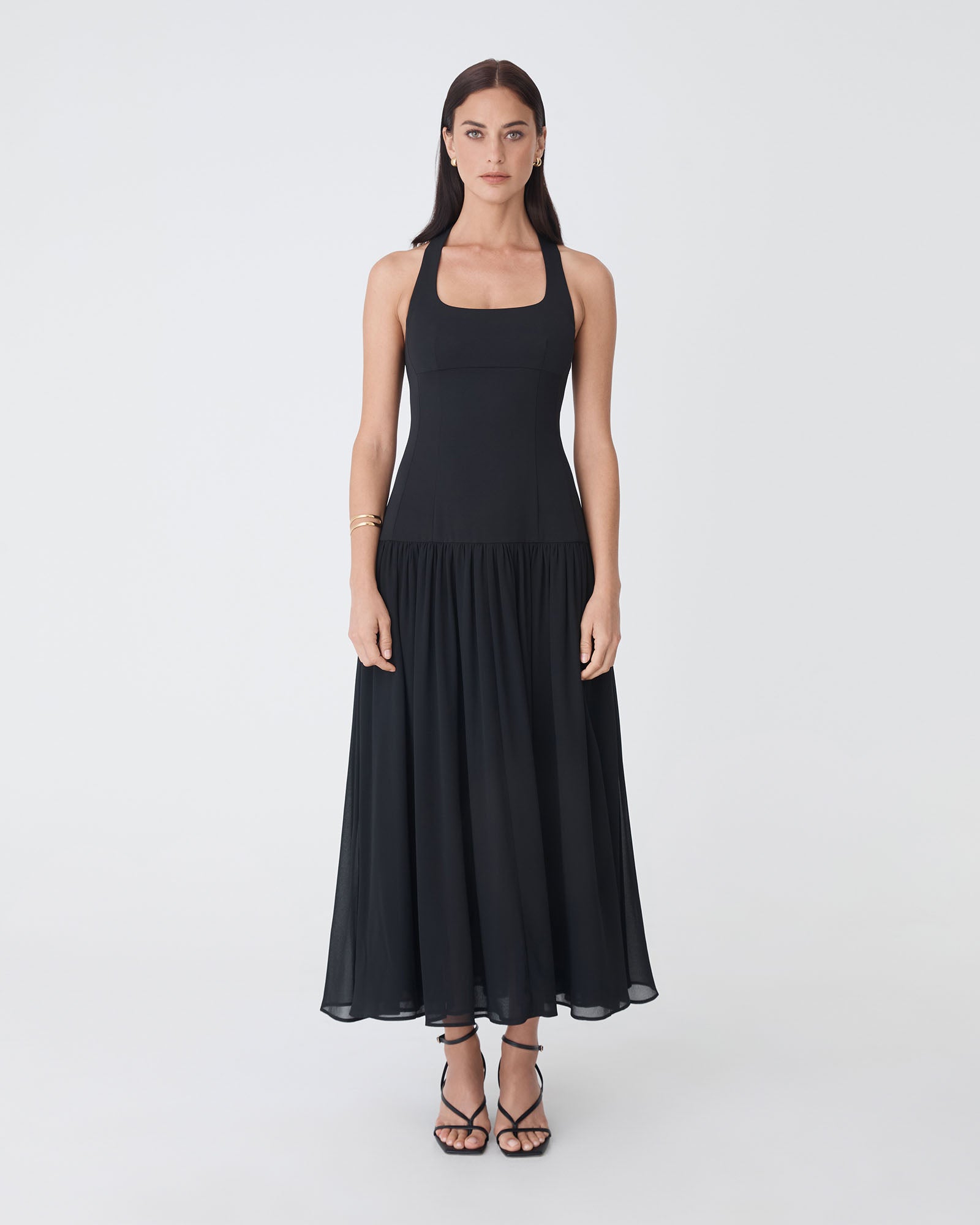 Selena Dropped Waist Dress