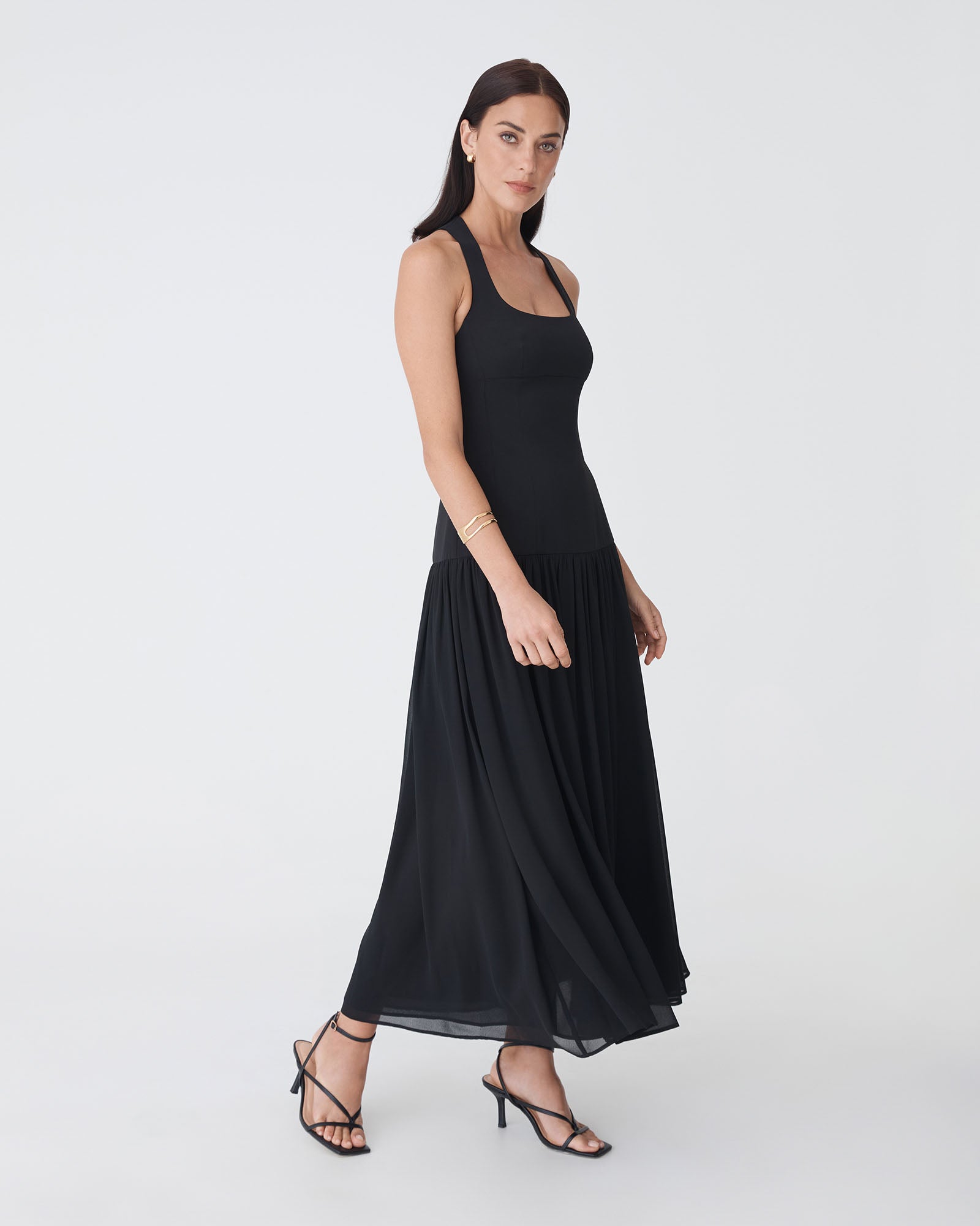 Selena Dropped Waist Dress