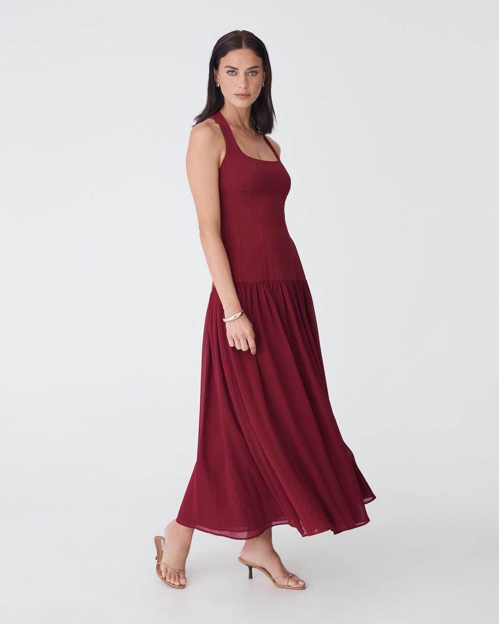 Selena Dropped Waist Dress