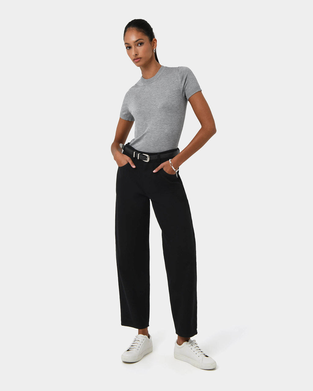 Leighton Barrel Leg Jeans