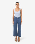 Windsor Cropped Wide Leg Jeans