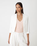 Nikki Collarless Crop Jacket
