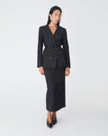 Aaria Collarless Blazer