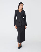 Aaria Collarless Blazer