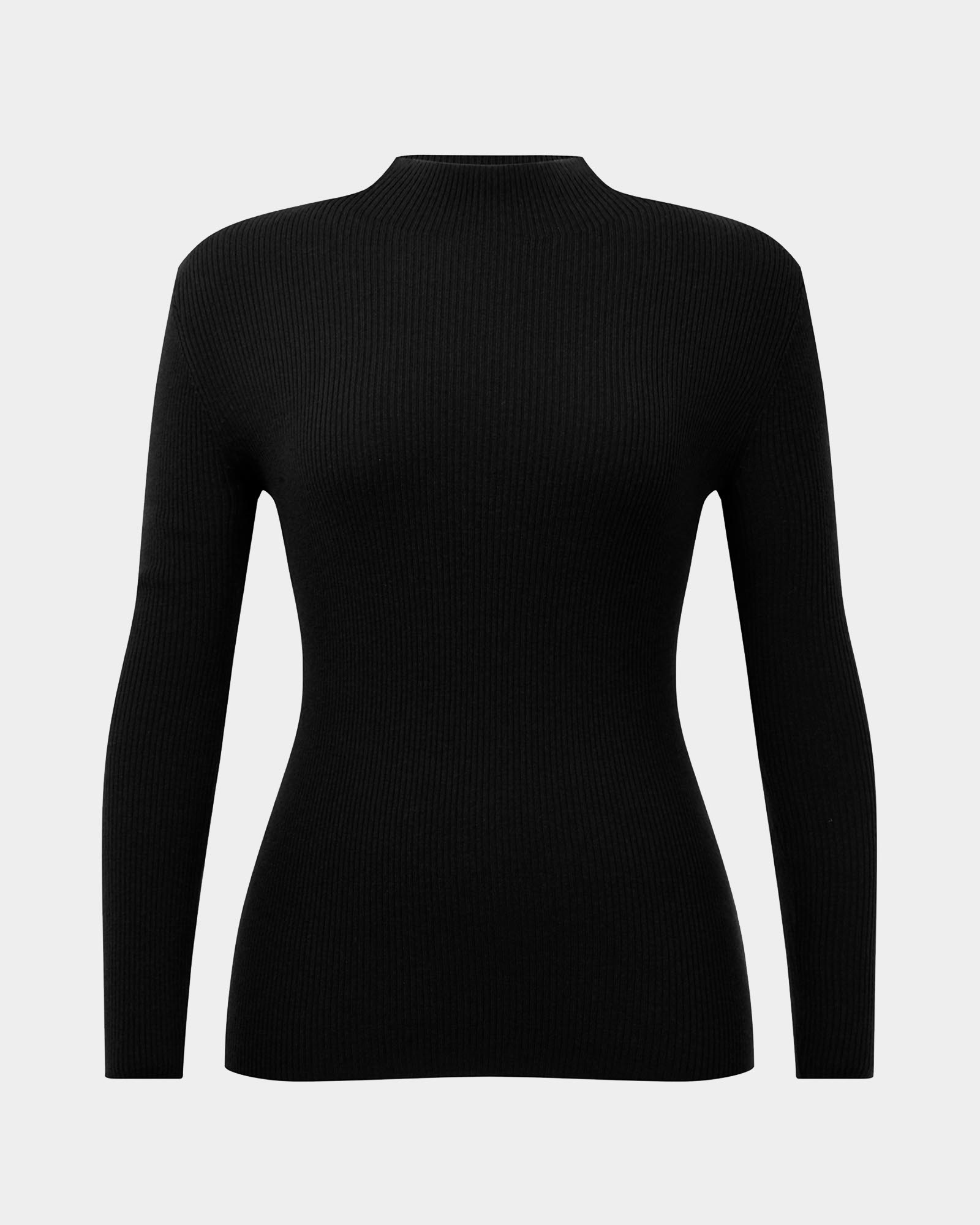 Avelyn Mock Neck Knit