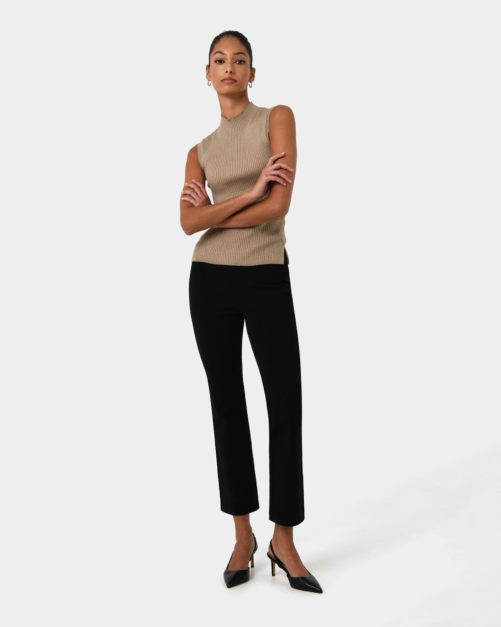 Charm Mock Neck Knit