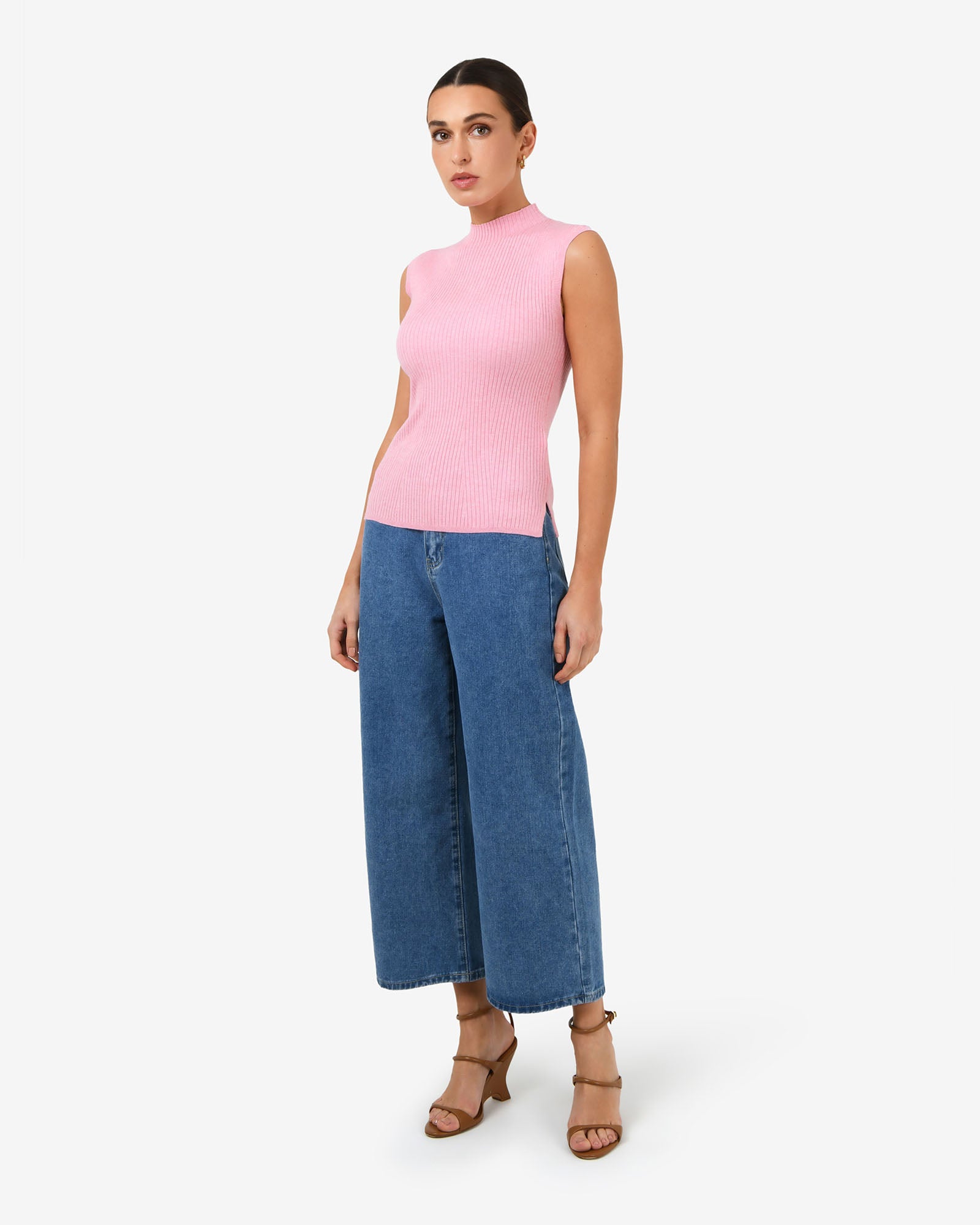Charm Mock Neck Knit
