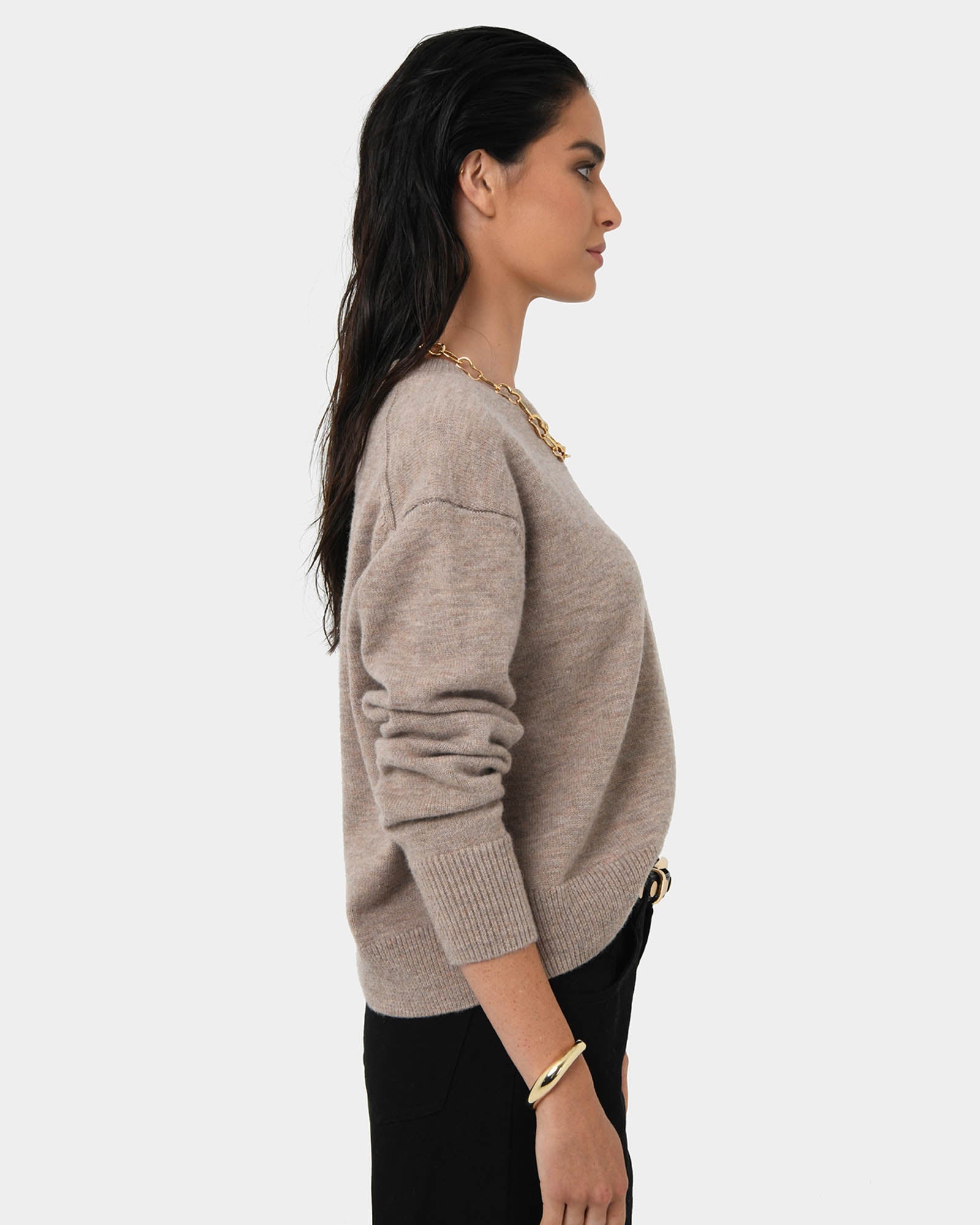 Joyli Round Neck Knit
