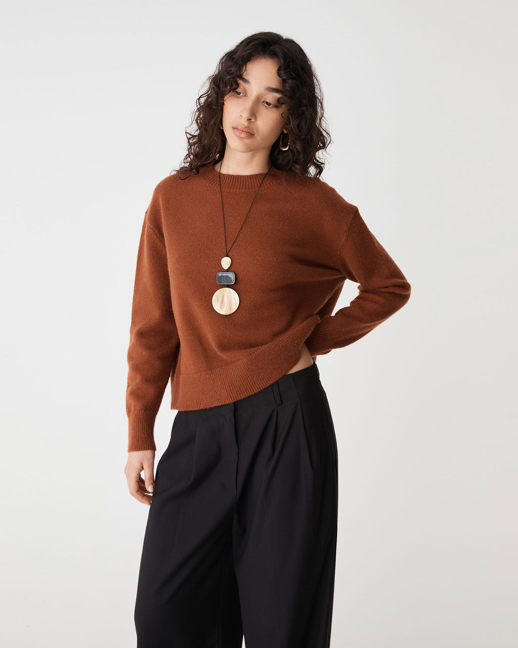 Joyli Round Neck Knit