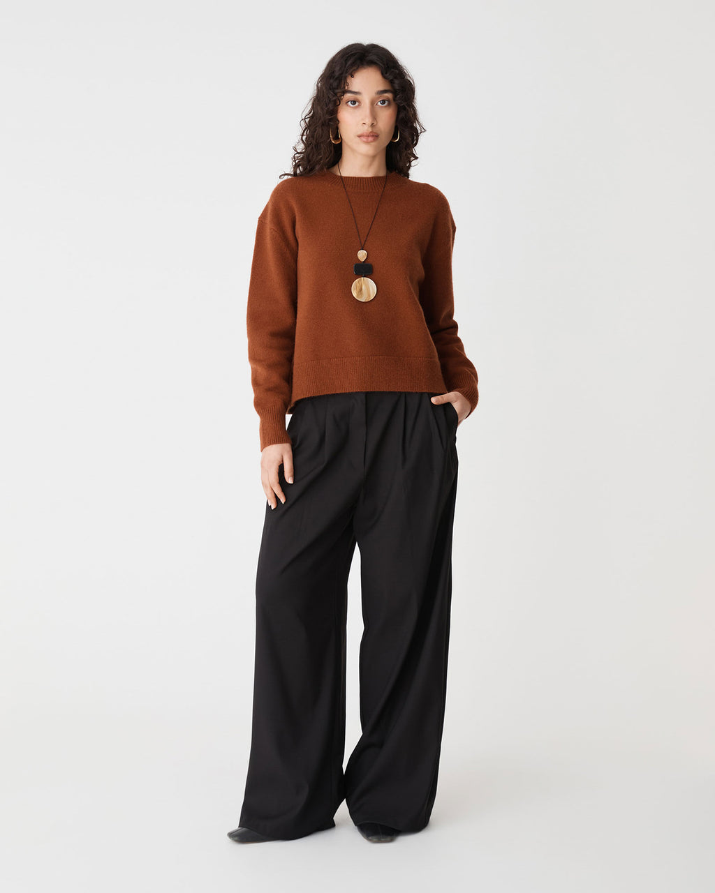 Joyli Round Neck Knit