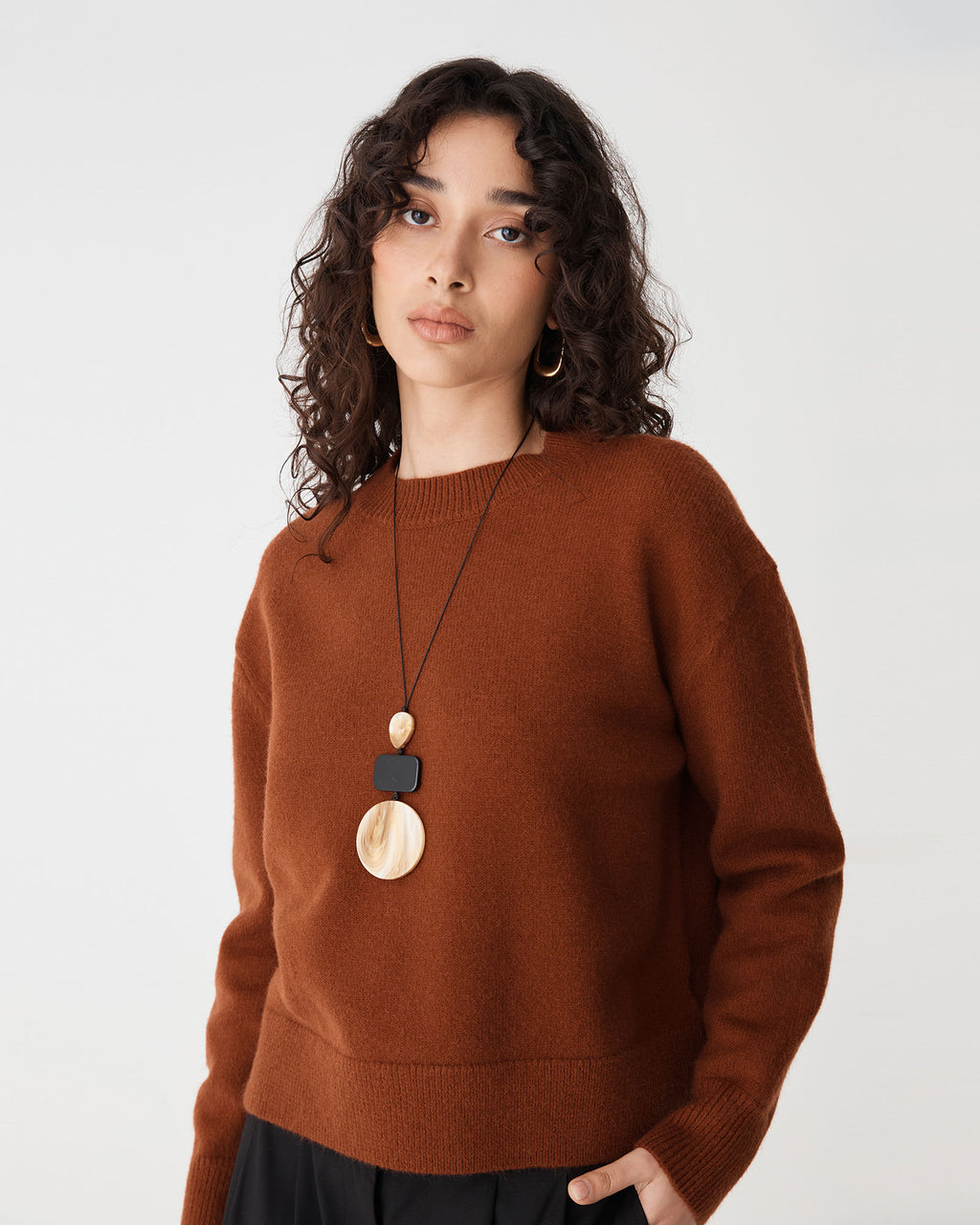 Joyli Round Neck Knit
