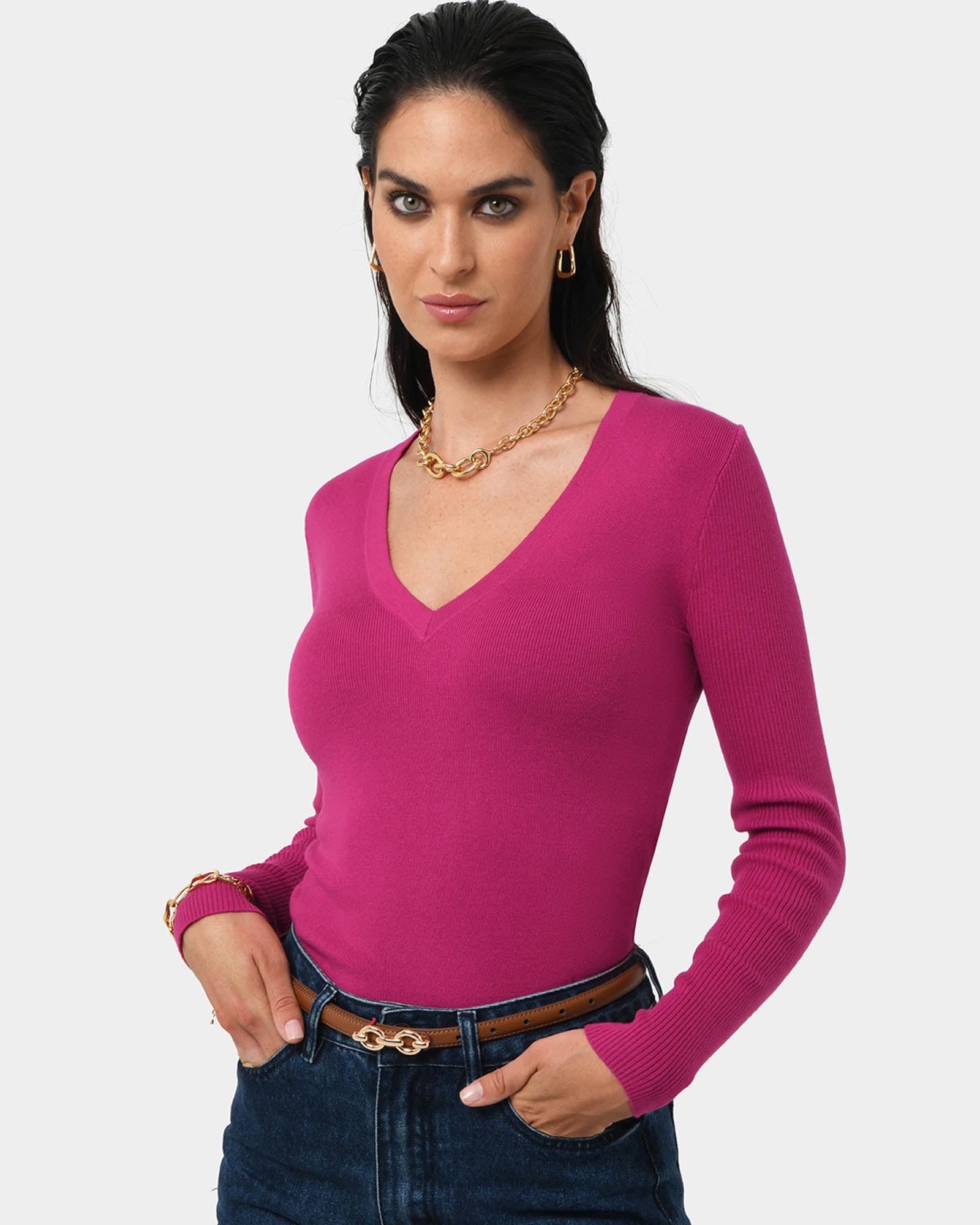 Vicky V-Neck Knit
