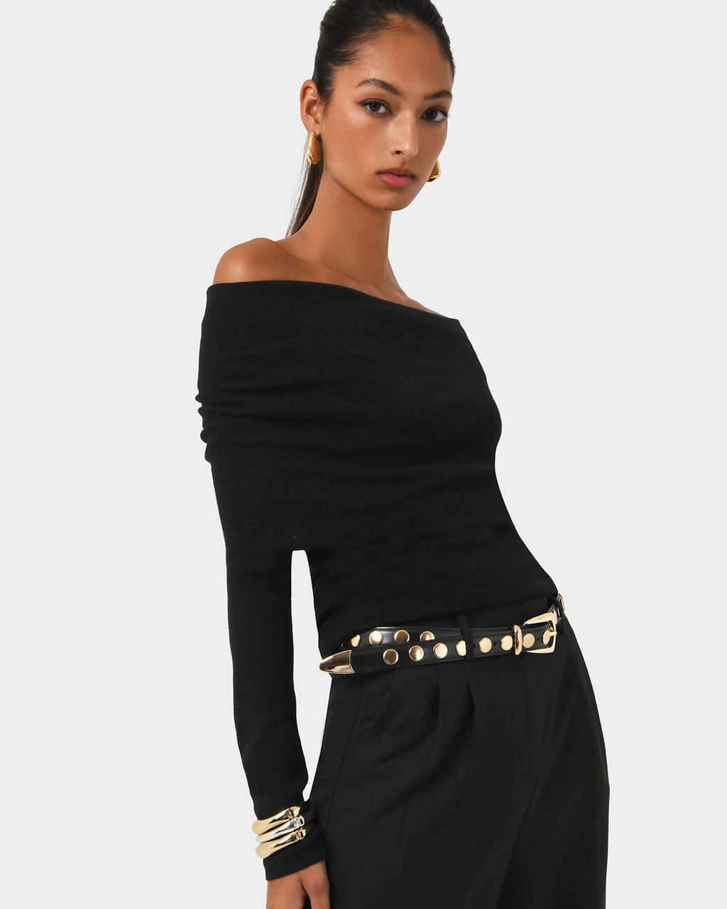 Ally Off Shoulder Knit