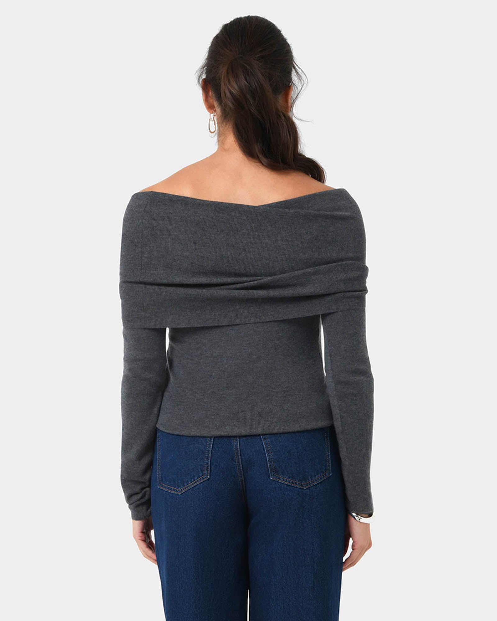 Ally Off Shoulder Knit