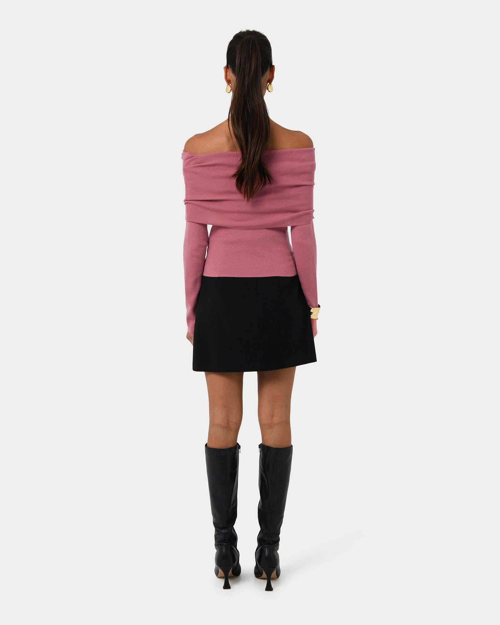 Ally Off Shoulder Knit