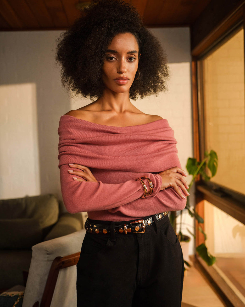 Ally Off Shoulder Knit