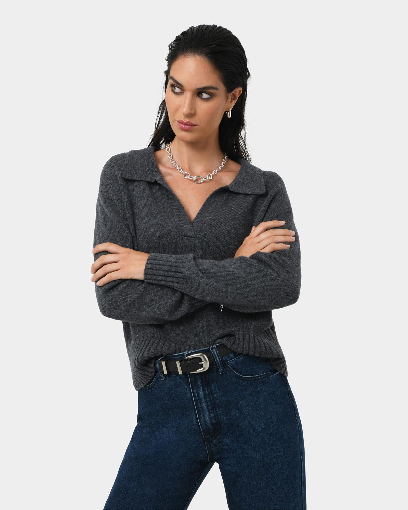 Mina Wool Blend Knit