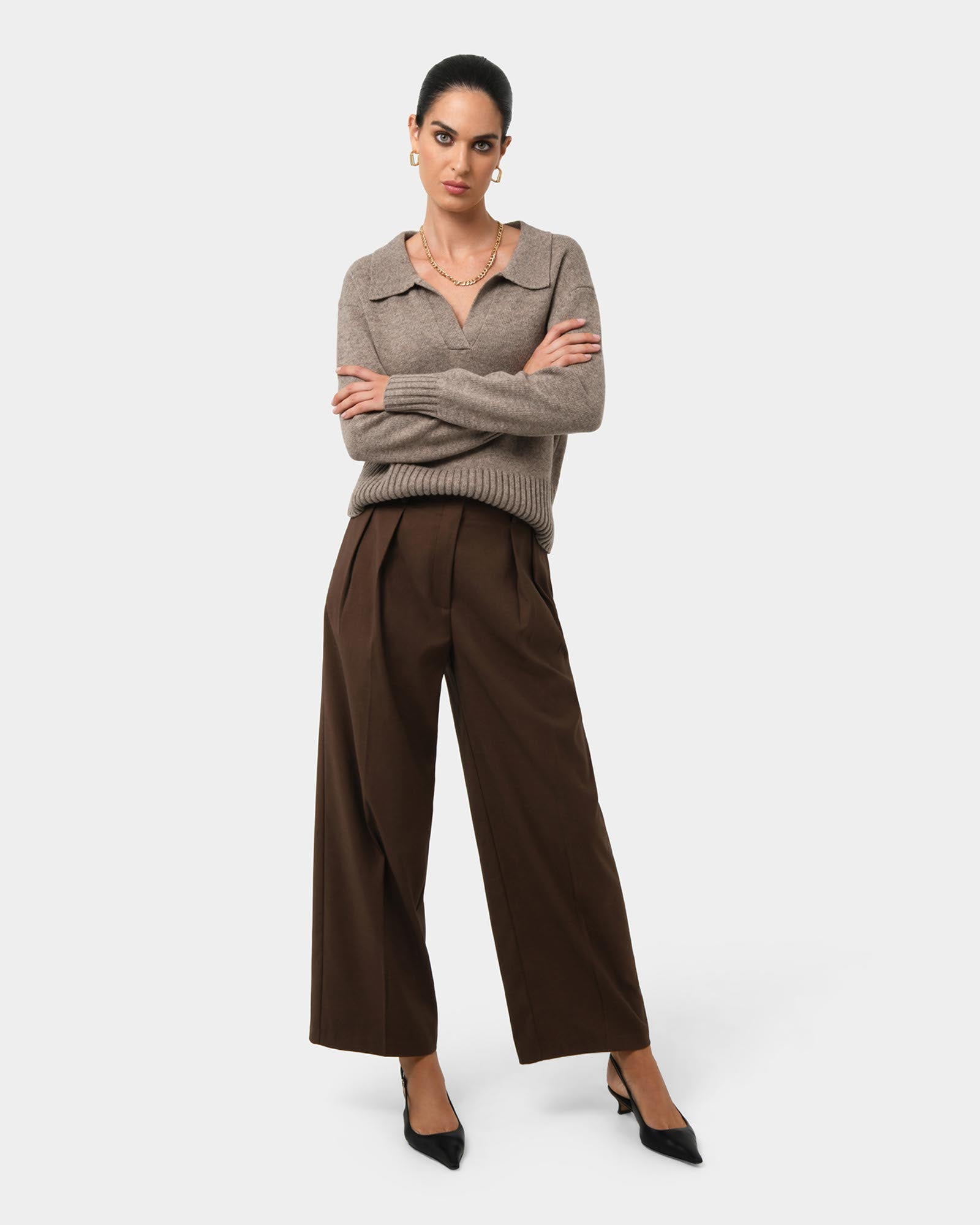 Mina Wool Blend Knit