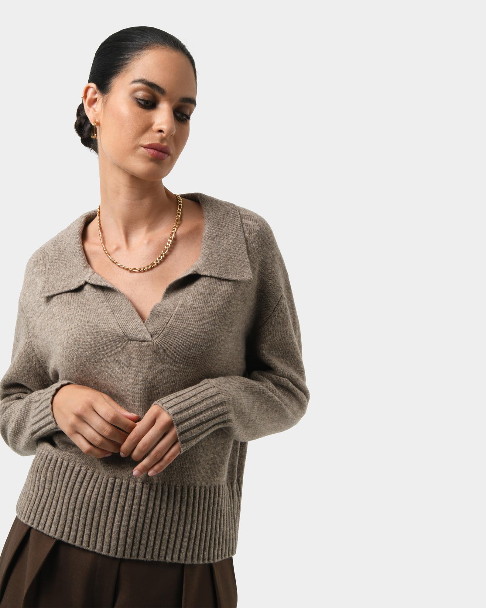 Mina Wool Blend Knit