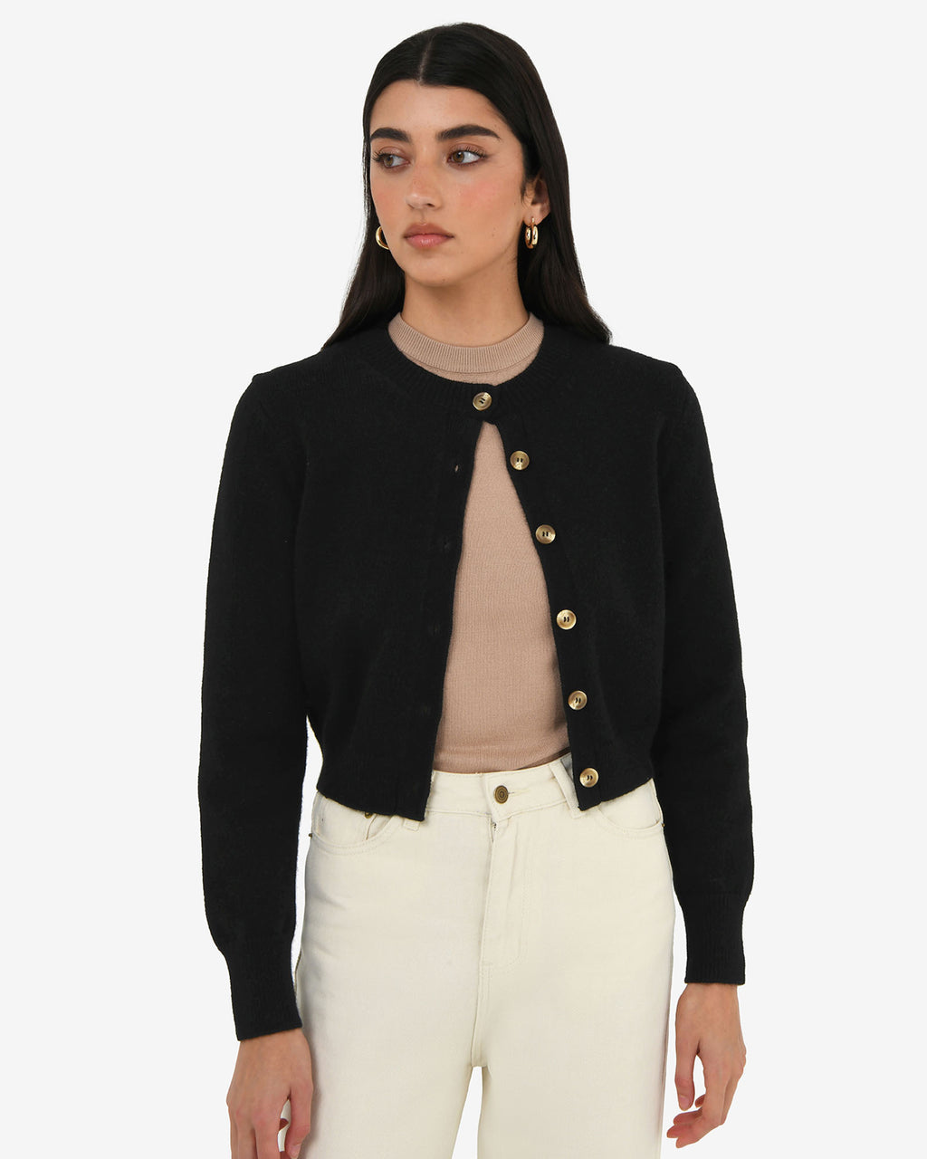 Alina Button Cardigan