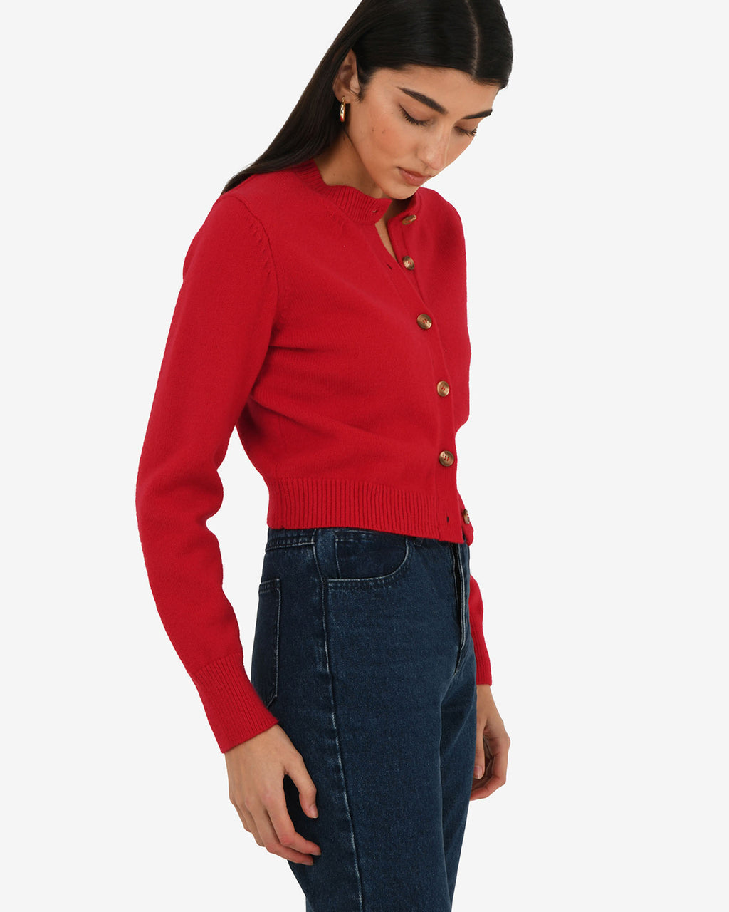 Alina Button Cardigan