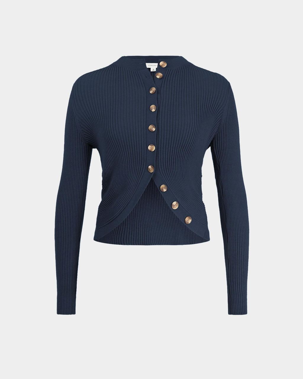 Abaya Button Crop Knit