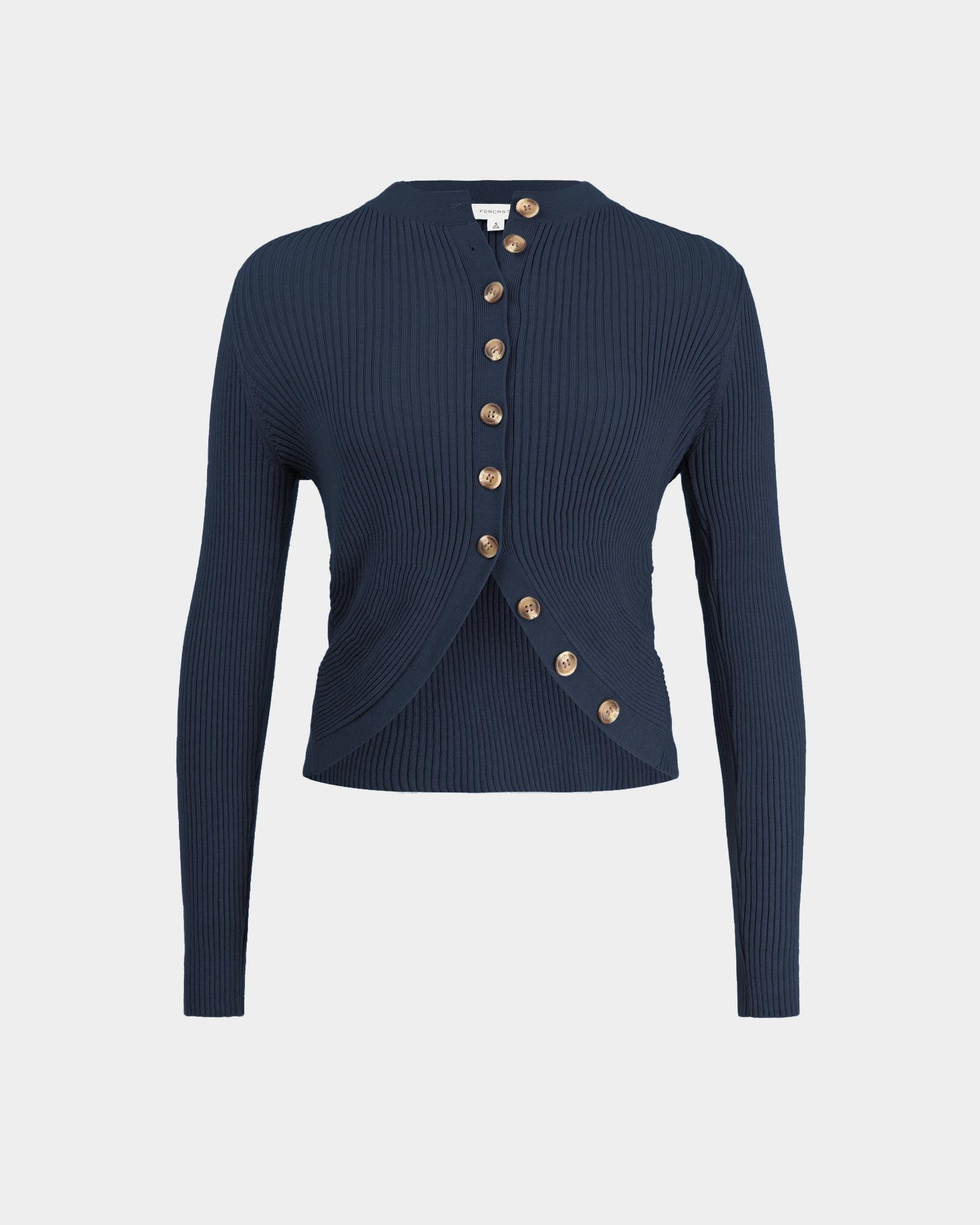 Abaya Button Crop Knit