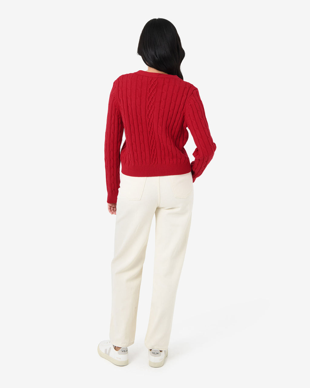 Rhodes Cable Knit Cardigan