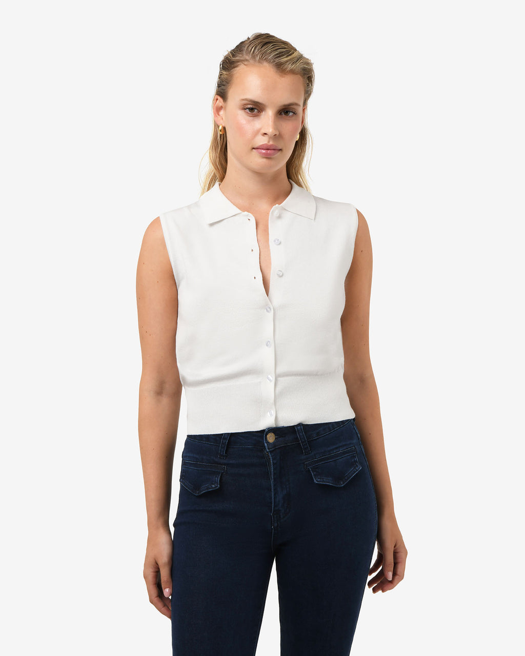 Collins Collar Knit Top