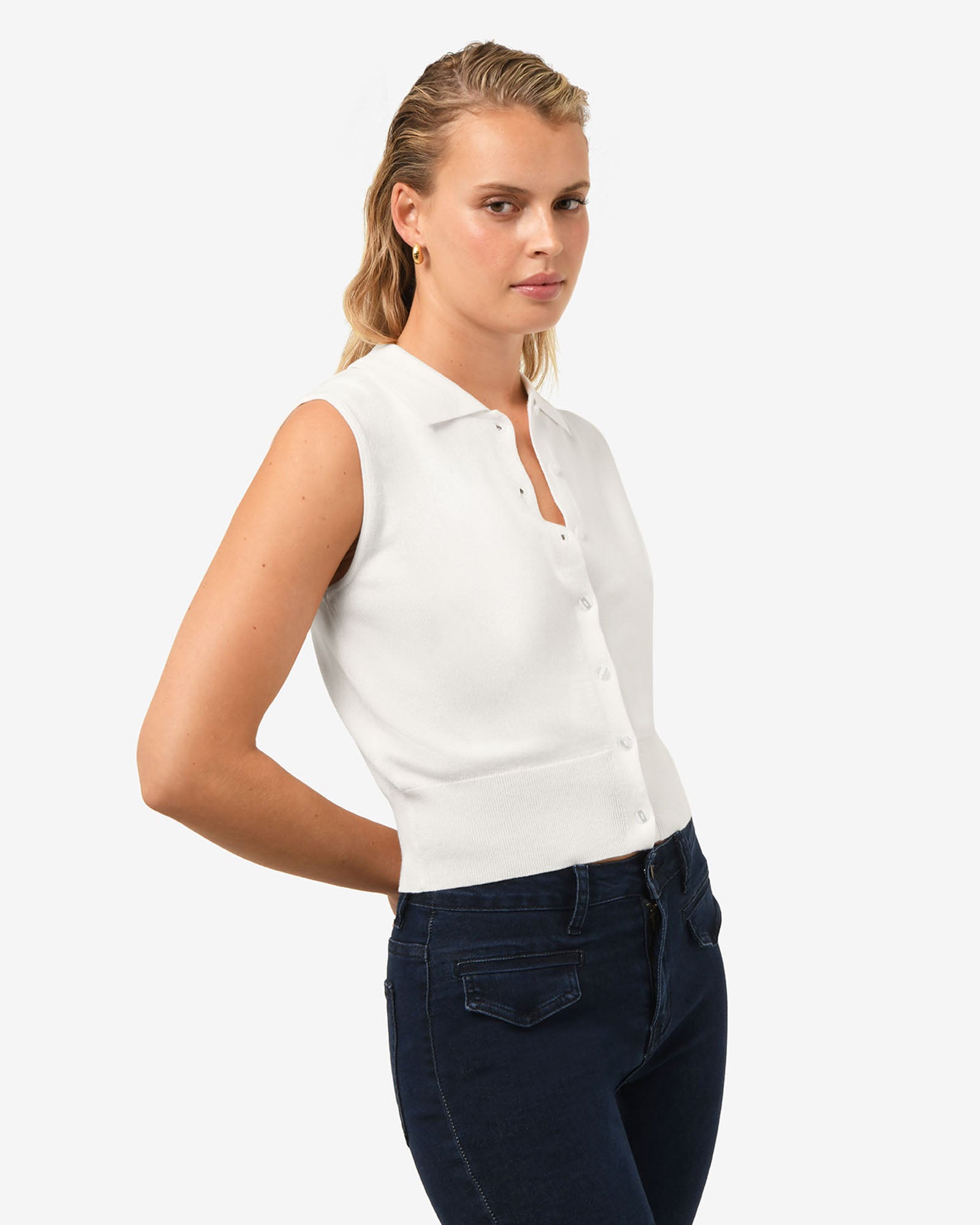 Collins Collar Knit Top