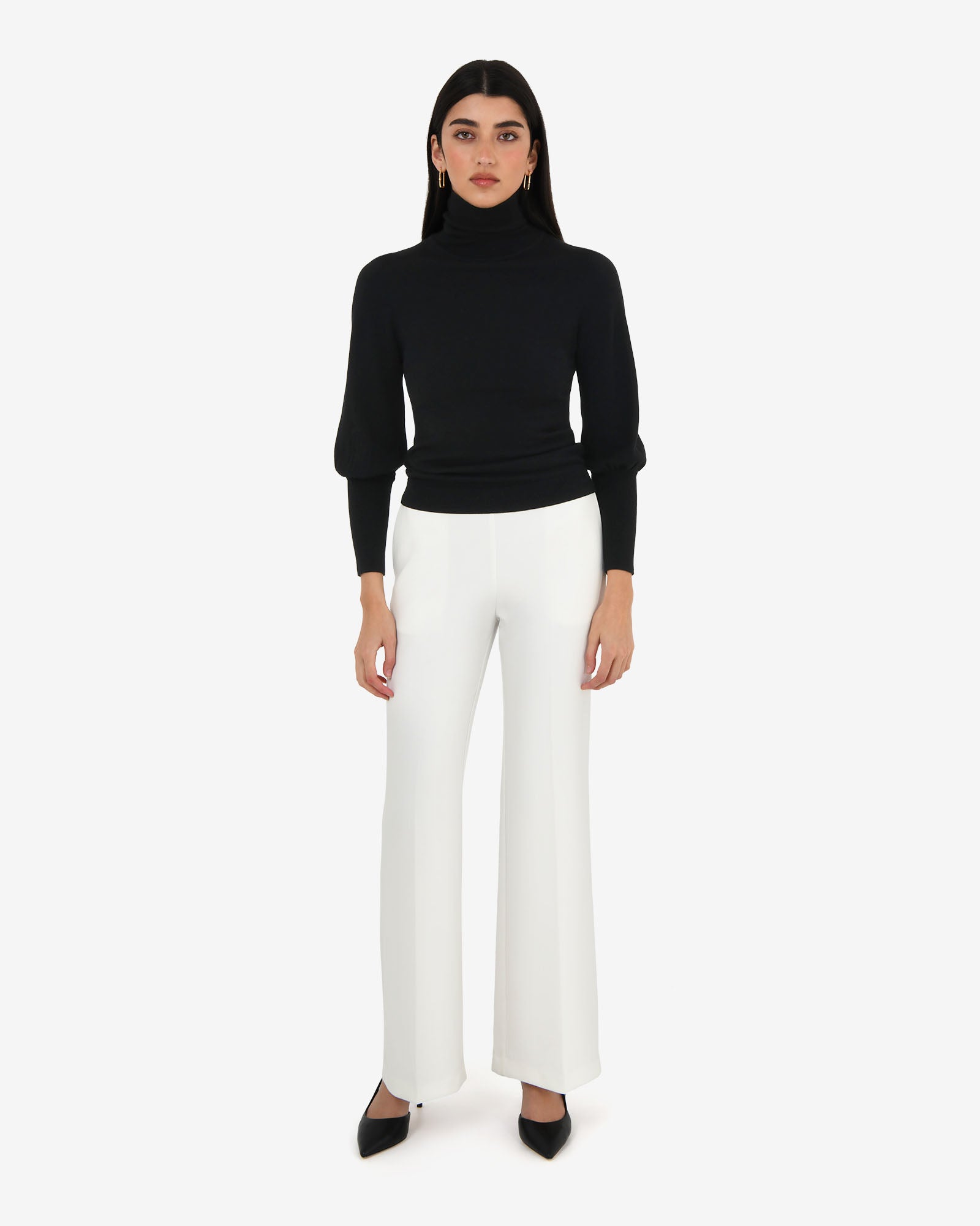 Nolan High Neck Knit