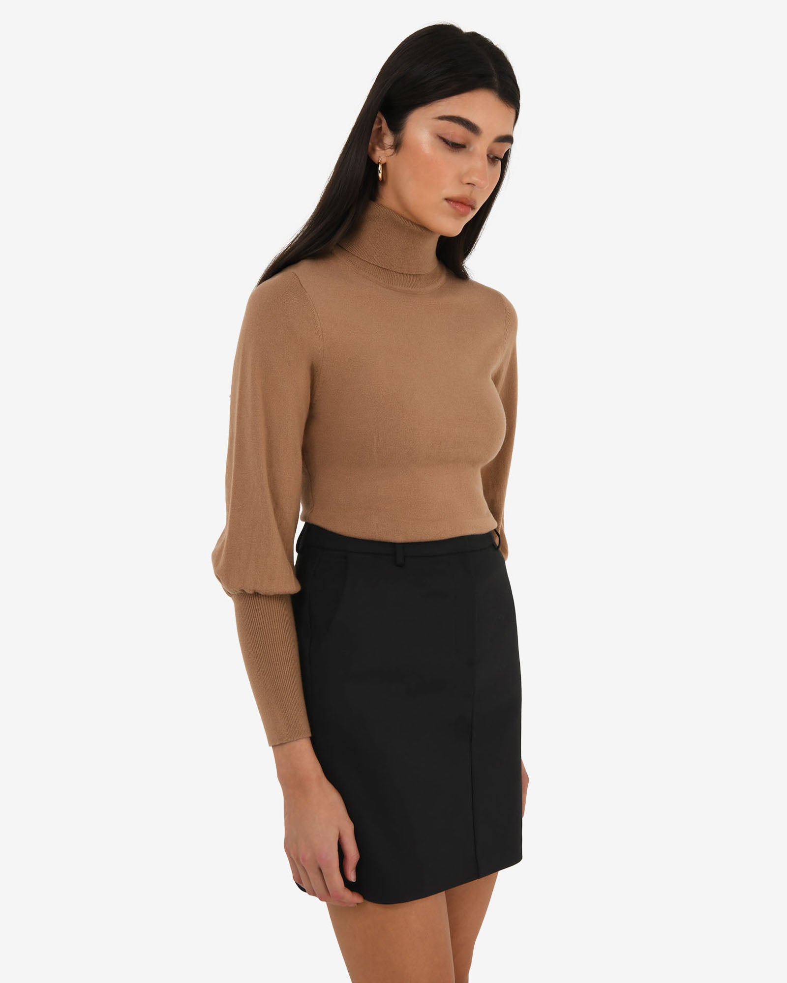 Nolan High Neck Knit