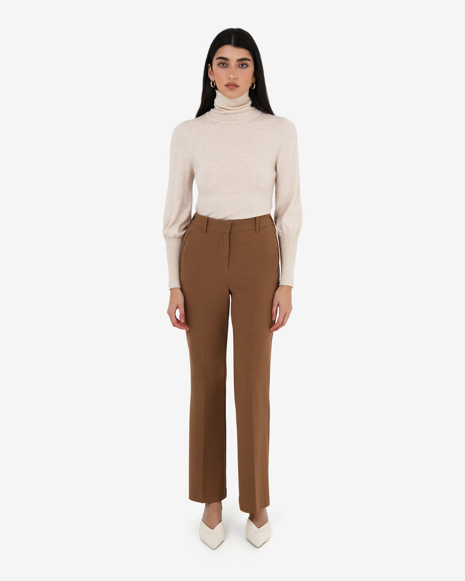 Nolan High Neck Knit