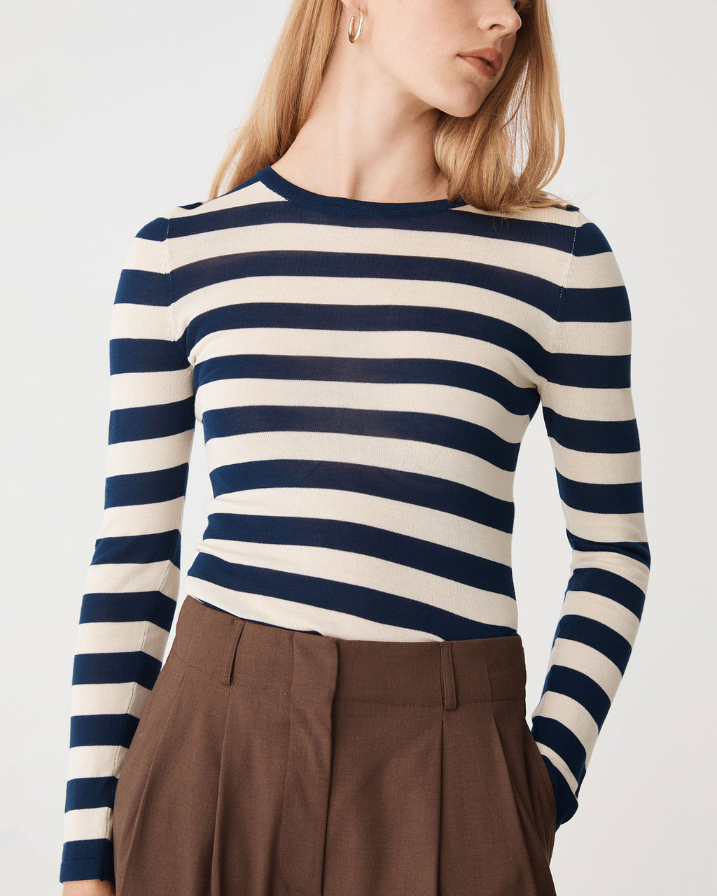 Lana Stripe Knit Top