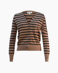 Arabell V-neck Stripe Cardigan