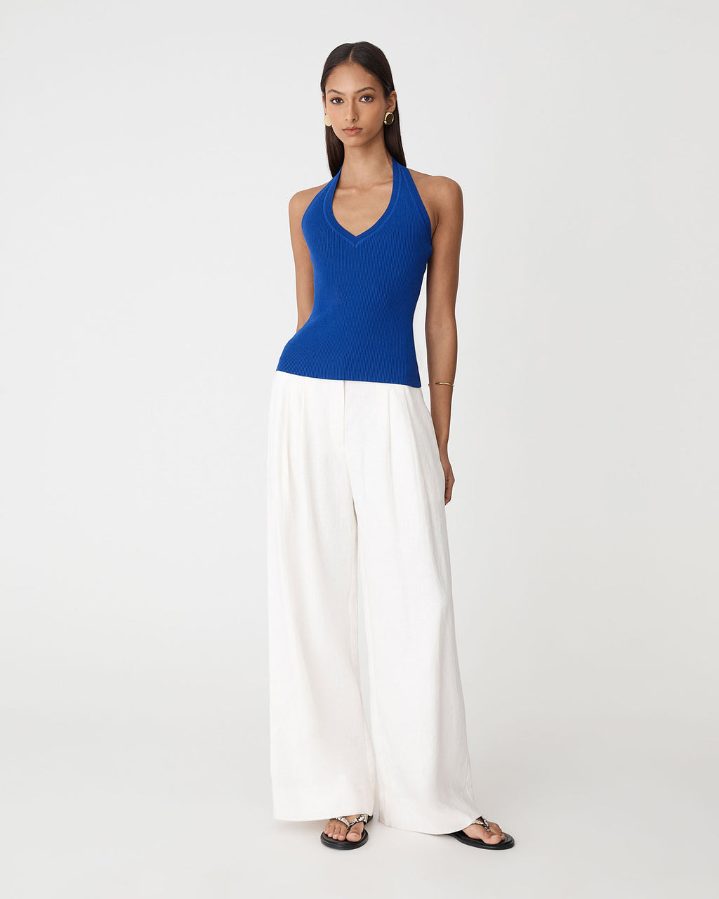 Chantell Halter Knit Top