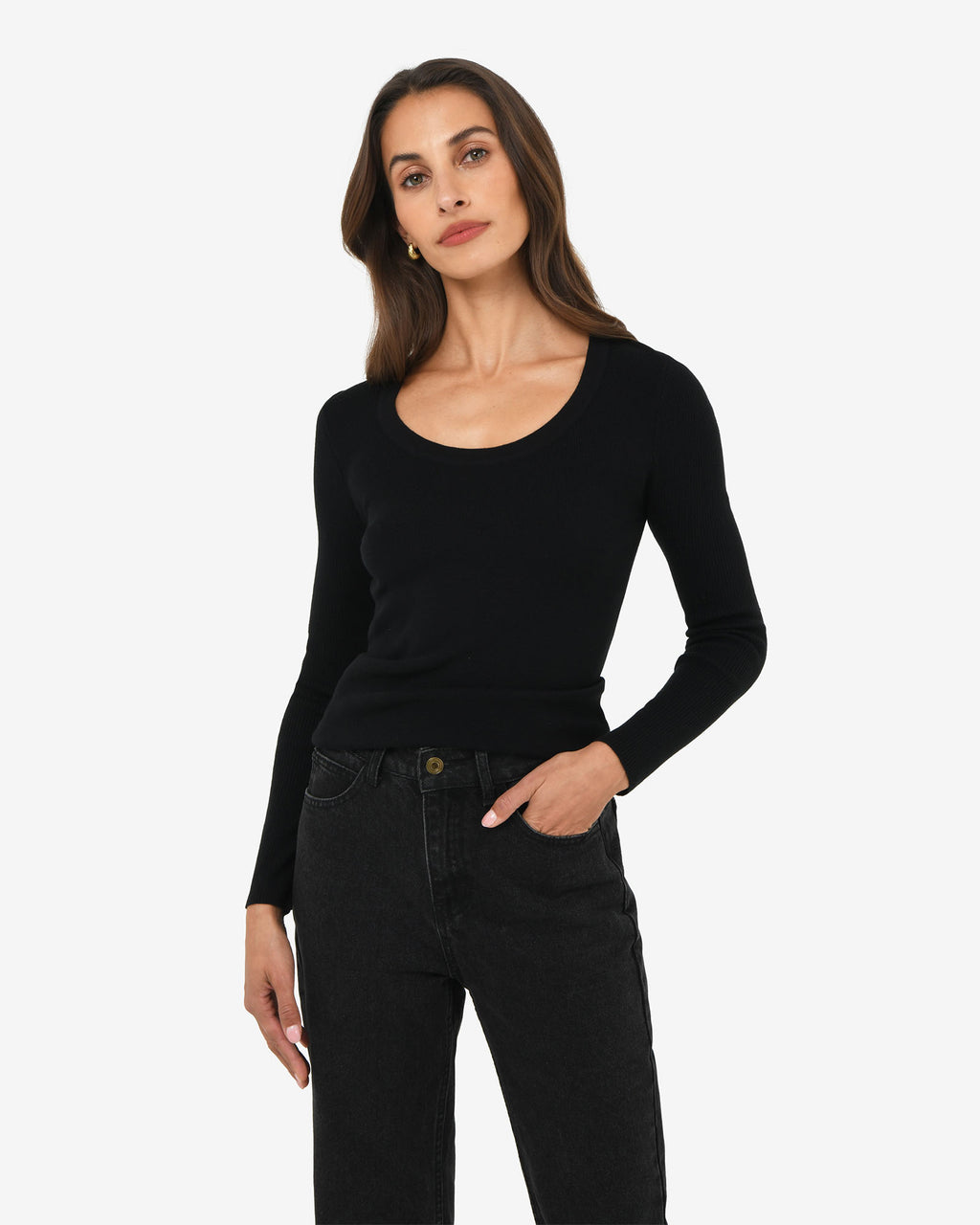 Samira Scoop Neck Knit