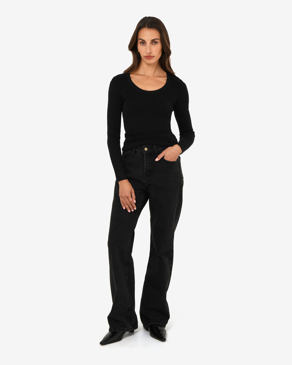 Samira Scoop Neck Knit