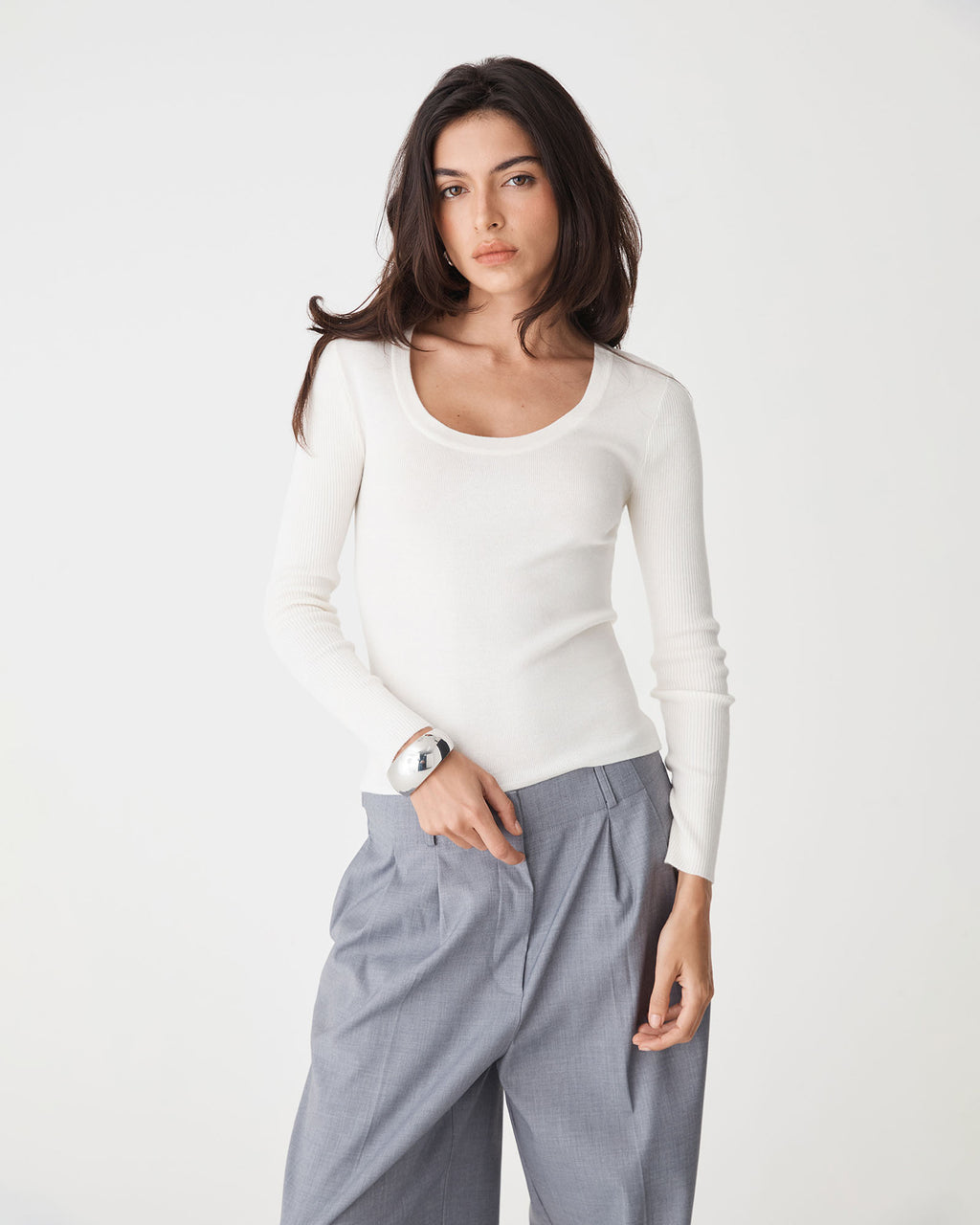 Samira Scoop Neck Knit