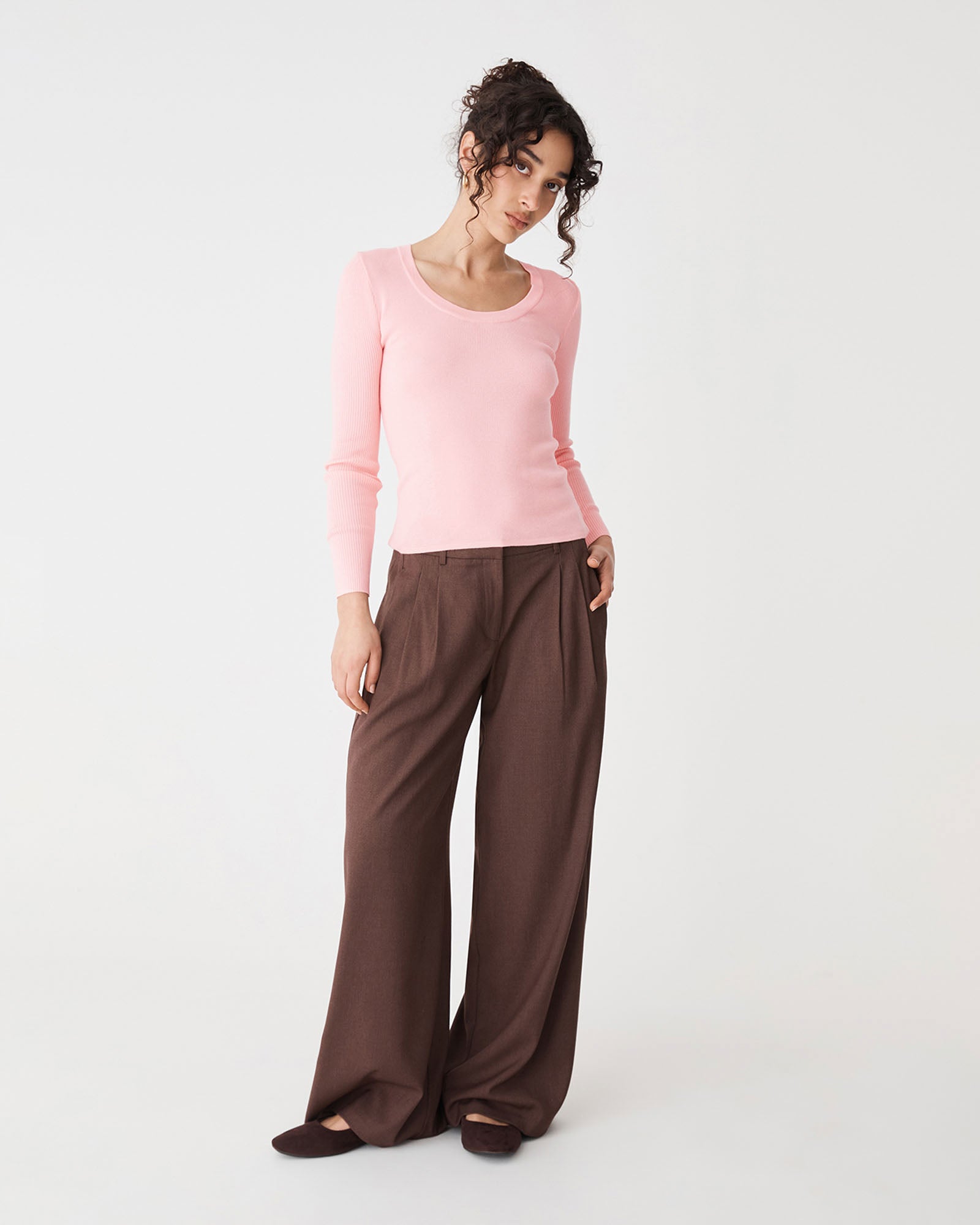 Samira Scoop Neck Knit