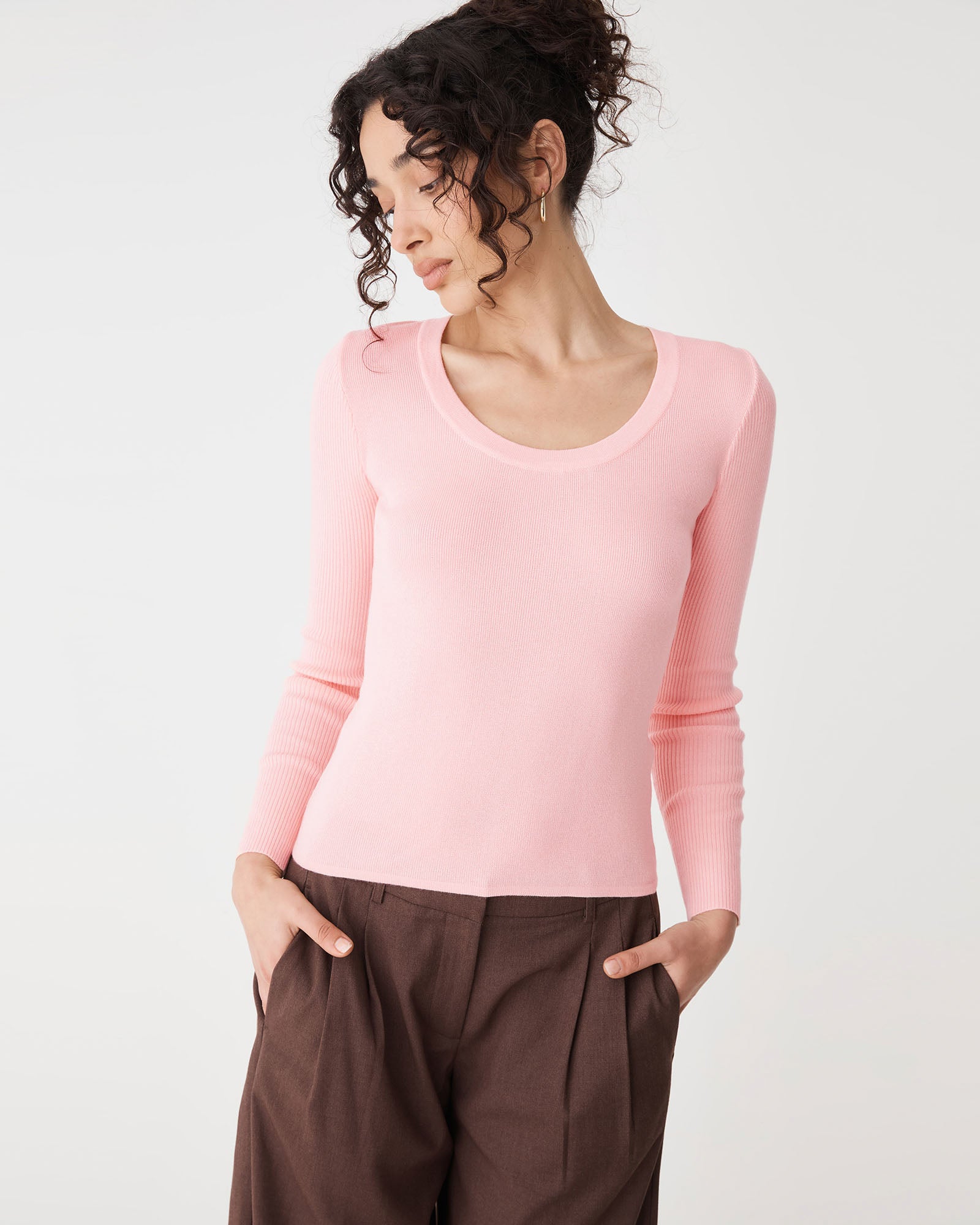 Samira Scoop Neck Knit